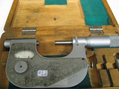 Fowler indicating micrometer 1-2&#034;/.0001&#034; - ej8 for sale