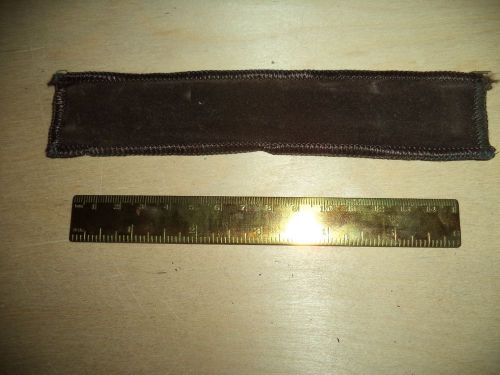 Vintage Lowell Sigmund (C) 1979 Solid Brass 6 &#034; Ruler with Metric and with Case