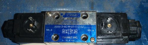 Tokimec directional control valve dg4v-3-6c-m-u1-t-7-52 _ dg4v36cmu1t752 _76474 for sale