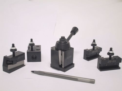 Christmas special, oxa wedge type tool post set for mini lathe for sale