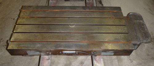 44&#034; x 22&#034; x 5&#034; Steel Welding T-Slotted  Table 5 slots