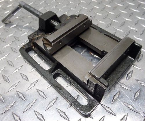 Drill press vise 4-1/8&#034; wide jaws x 3-3/4&#034; capacity for sale