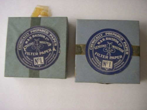 W.&amp; r. balston  no.1 chemically prepared filter paper about 200 pieces for sale