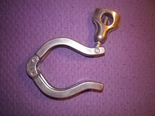 1-1/2 inch tri clover 304 stainless steel sanitary clamp for sale