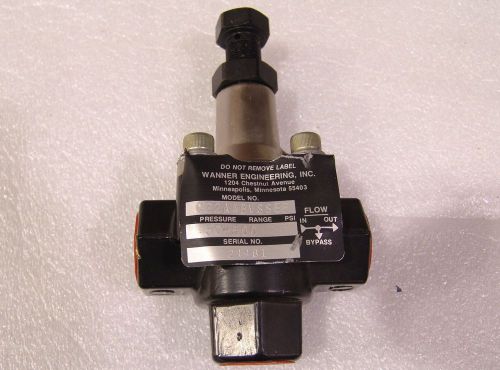 Wanner pressure relief valve 50-500 psi , C22AABVSSEF