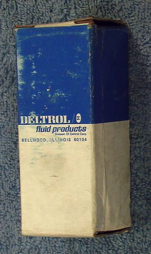 Deltrol sl-30 pneu-trol 1/2” manual pneumatic slide valve (nib) for sale