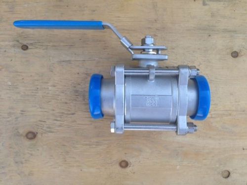 New - 2&#034; stainless steel ball valve for sale