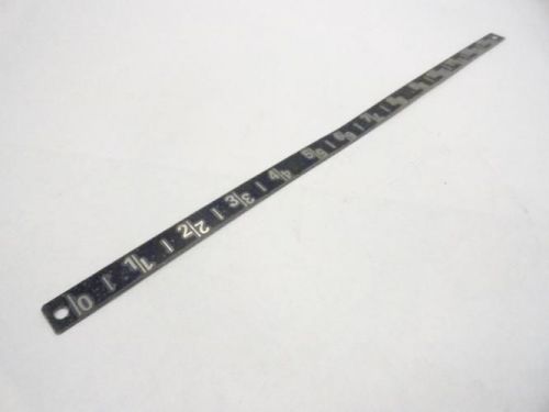 143548 new-no box, triangle bd6060 ruler, 0-13 14-1/4&#034; l, 1/2&#034; width for sale