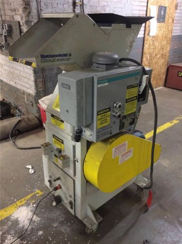 1021 Battenfeld Gloucester Plastic Granulator 7.5 HP Model: 1012-BP-7.5, USED