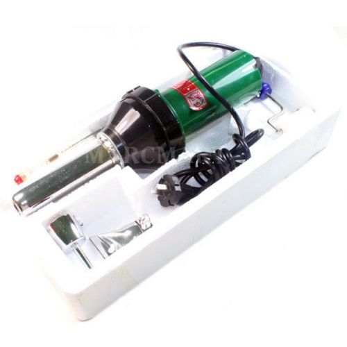 Hot air blower heat gun vinyl repair plastic welder kit for sale