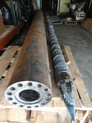 Barrel &amp; Screw, End Cap, for 1720- 2200 TON Van Dorn Demag 145 mm, 362.5 oz shot