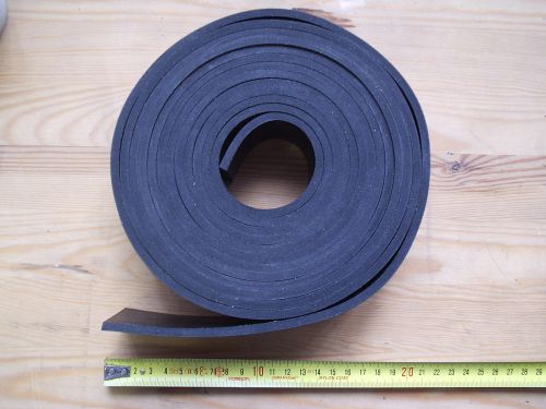 1 pcs. x 5mm 50mm x 2500mm gasket rubber material sbr black sheet strip for sale