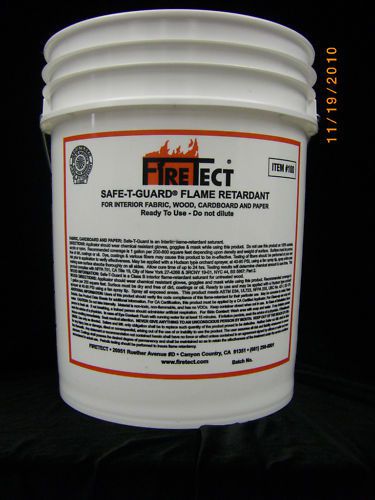 Flame Fire Retardant Fireproofing 4 Most Fabric / Wood
