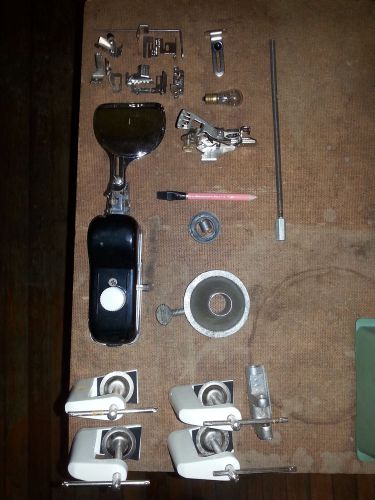 US 99-PR Industrial Hemmer/Blindstitch Sewing Machine w/ Greist Attachments