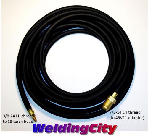 Power Cable/Water Hose 41V29R 25-ft for TIG Welding Torch 18 Series (U.S.Seller)