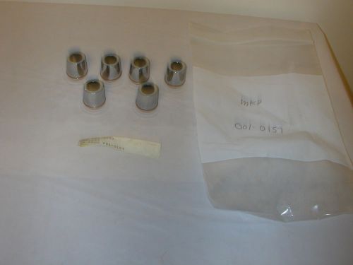 (6) MK Products 001 0157 Gas Cup Nozzle  Prince MK Push Pull Gooseneck NOS