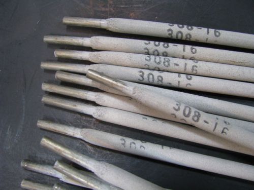 Lincoln electric 308l-16 flux coated 5/32 stainless steel welding rod {last one} for sale