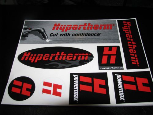 Hypertherm Cutting Helmet Decals