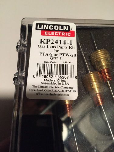 LINCOLN KP2414-1 Tig Torch Parts Kit,For PTA-9 or PTW-20 Series Torches.