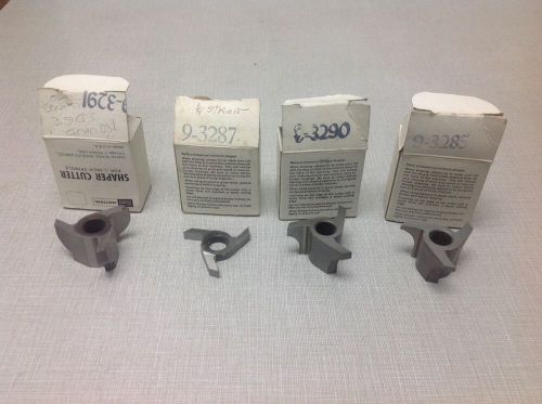 4 craftsman,shop smith shaper cutter 1/2&#034; bore, hss, lot 1 of 4 for sale