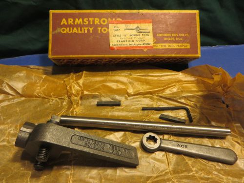 ARMSTRONG No. 7057 Style B  Boring Tool for 10&#034; &amp; 12&#034; Lathes NEW in Original Box