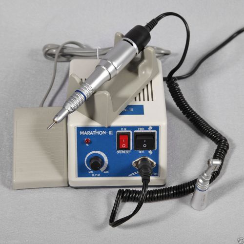 Dental marathon micro motor 35k rpm polisher+low speed handpieces+electric motor for sale