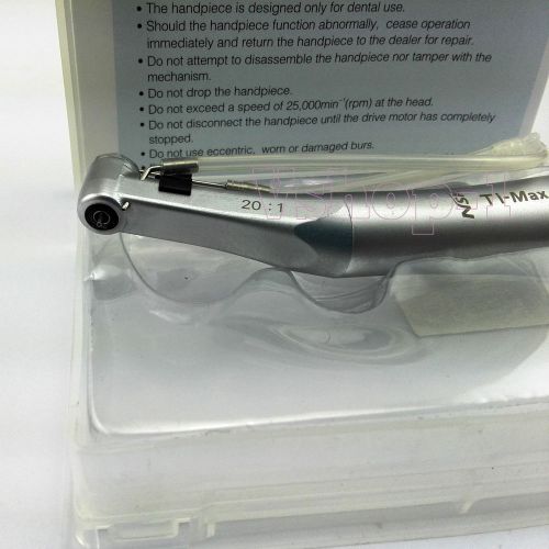 Promotion NSK TI-Max X-SG20 Dental implant Reduction 20:1 Contra Angle Handpiece