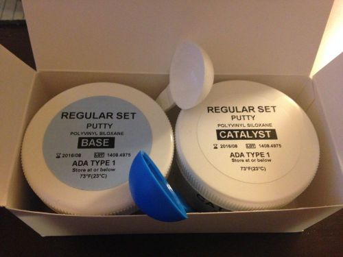 Dental Putty 300ml Base + 300ml Catalyst - Regular Set