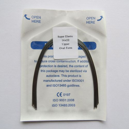 50 Packs Dental Orthodonic Super Elastic Niti Rectangular Arch Wire 10Pcs/Pack