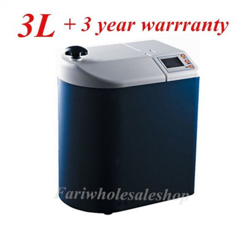 Portable dental medical surgical autoclave sterilizer 3l vacuum steam 110v for sale