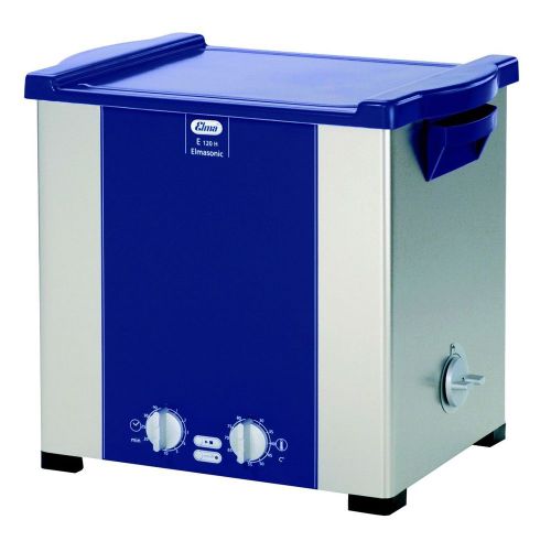 New ! elma sonic e120h 3.5 gal. ultrasonic cleaner w/timer + heat + cover for sale