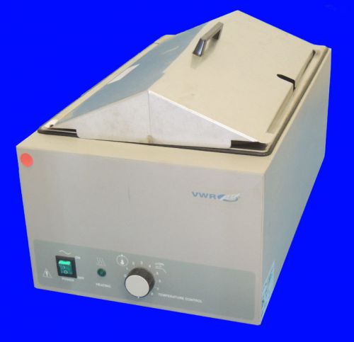 Vwr scientific 1213 heated water bath 18.5l &amp; lid sheldon 9020984 / warranty for sale