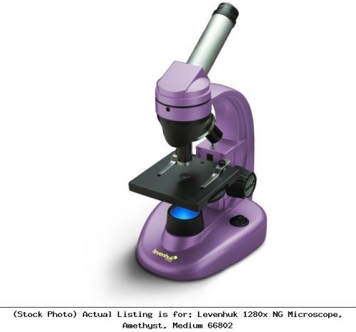 Levenhuk 1280x ng microscope, amethyst, medium 66802: 24657 for sale