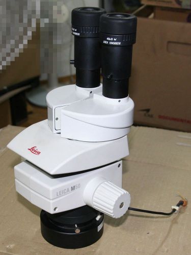 LEICA M50 Microscope/ 40x/6 Eyepiece / Achro 0.32x lens /MTU261 #2