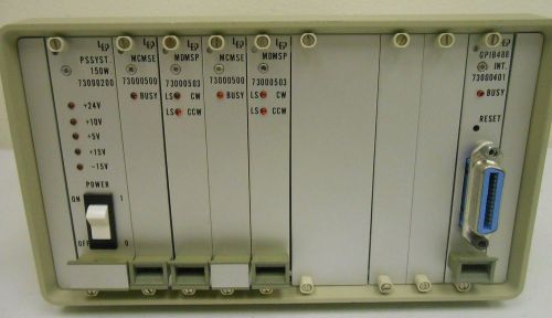 LEP LUDL X/Y STAGE CONTROL UNIT WITH 6 CARDS PSSYST, 2 MCMSE, 2 MDMSP, RS232 INT