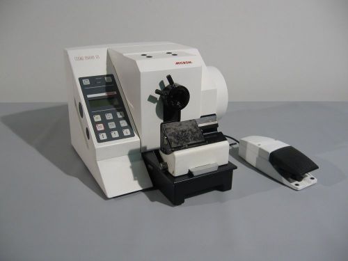 MICROM HM 355 S MICROTOME, TESTED, WORKING
