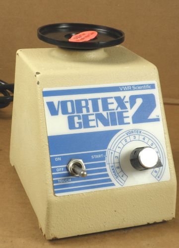 VWR Scientific Industries Vortex Genie 2 G-560 w/ Plate Top *Missing Rubber Top*