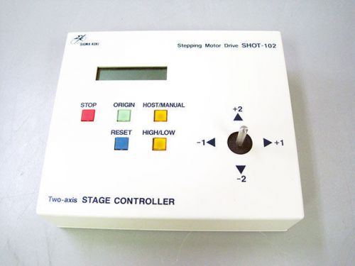 Sigma koki shot-102 2 axis motorized stage controller for sale
