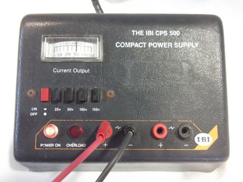 IBI CPS-500 Electrophoresis Compact Power Supply -FUNCTIONAL