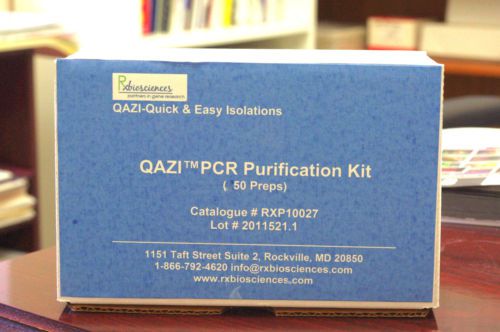 QAZI PCR Purification Kit-Rx Biosciences (250 Preps) &gt;20 Available