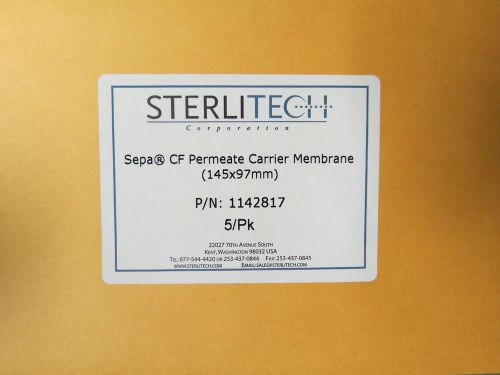 GE Sterlitech Sepa CF Permeate Carrier Membrane 145 x 97mm # 1142817