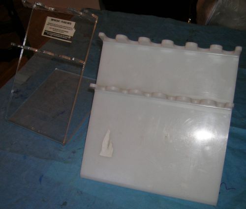 Two plastic stands for automatic micropipettes for sale