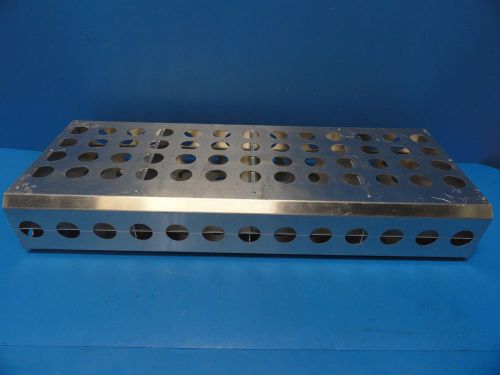 52 x 24 well / slot sample test tube vial holder rack / lab tray for sale