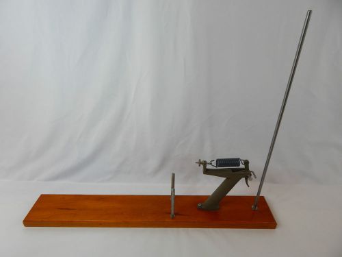LAB HOLDER WITH WOODEN BASE AND TRRIGER