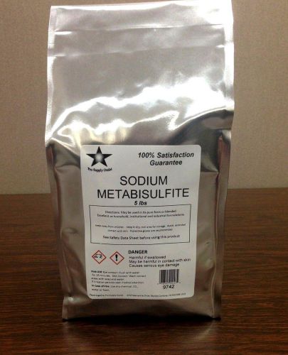 Sodium Metabisulfite Food Grade 10 Lb Pack w/ Free Shipping!