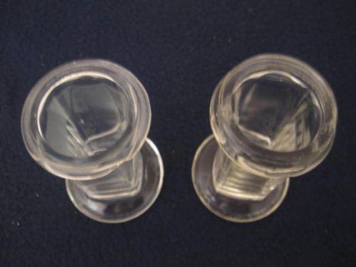 2 Pieces of Clear Slotted Glass Jar for Slide Staining, 10 Capacity