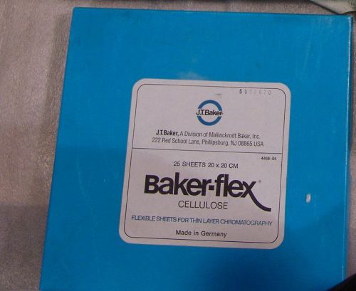 Baker Cellulose 20 x 20cm , chromatography  #4468-04