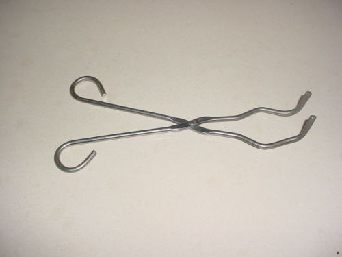 Stainless steel tongs fisher for sale