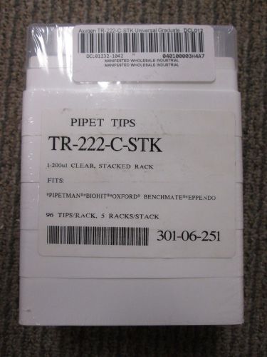 Axygen tr-222-c-stk universal graduated pipet tips with bevelled ends, 96 tips for sale