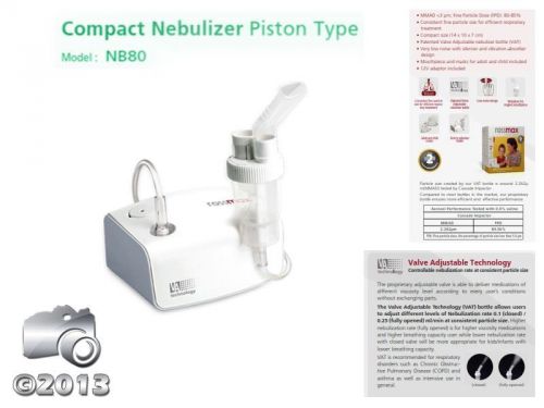 BRAND NEW NEBULIZER NB80 SUPER COMPACT AND  PORTABLE @ORDERONLINE24X7